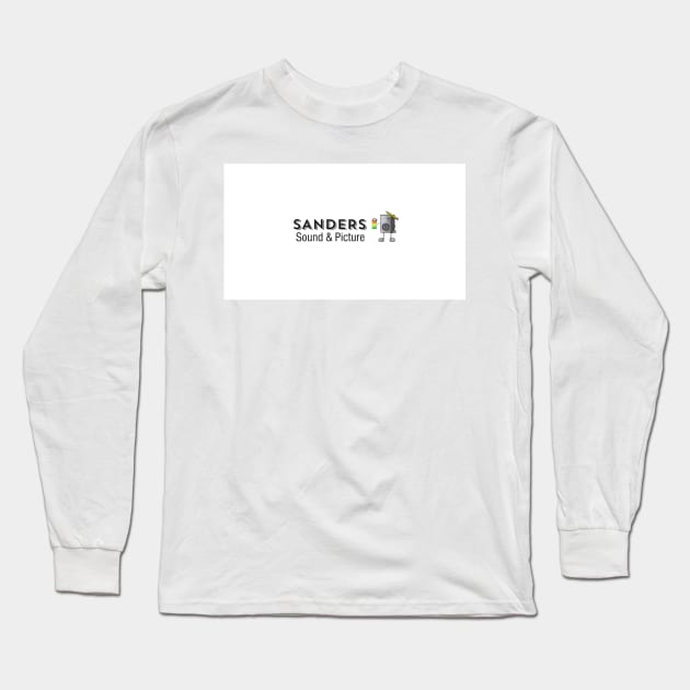 Sanders Sound & Picture Logo Long Sleeve T-Shirt by Sanders Sound & Picture